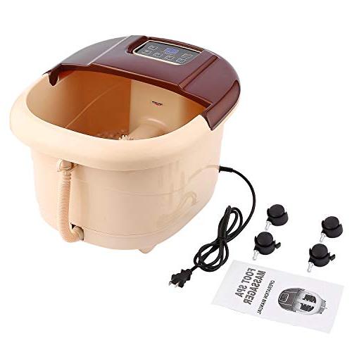 ACEVIVI Foot Spa Motorized Massager and Massage Adjustable Time Relaxing Noise