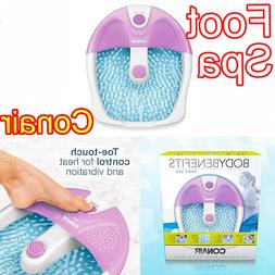 Large Feet Foot Spa Bath Vibration Massager Heat Soaker Mass